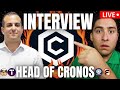 Crypto.com CRONOS Chain HEAD, Ken Timsit Live Interview!!