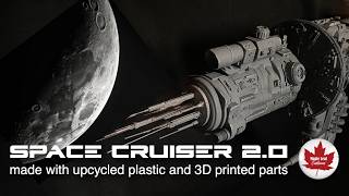 I made an awesome Space Cruiser from Dollar Store super soakers (435) trash bash