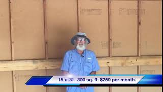 Now Available at Alpha Mini Storage: 300 Sq. Ft.
