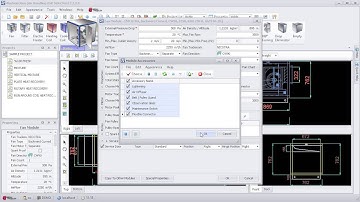 AHU Selection - (Air Handling Unit Selection) - Adding Accessories To Cell