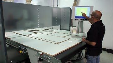 HOLZ-HER Nesting-Technology - with Lifting Table & Lableing