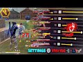 Free Fire Headshot setting 2025 ⚡️ Best Sensitivity Settings ⚙️| Sensitivity + HudSettings 33