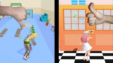 Satisfying Mobile Games 2023 - Take Them Off,  Battery Run, Pancake Run...