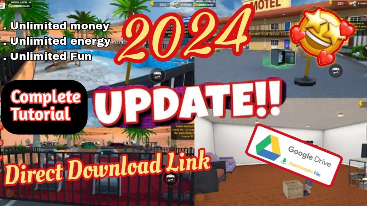 Supermarket Motel Simulator v2.4 Mod Apk Unlimited Money Free