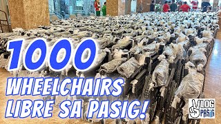 GRABE ANG DAMING WHEELCHAIRS! | LIBRE SA PASIG CITY!