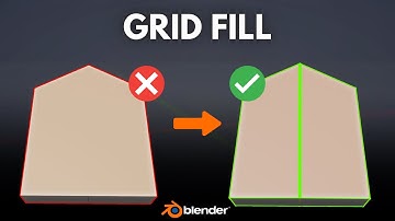 Grid Fill Shortcut in Blender!