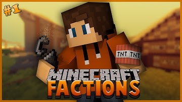 Minecraft Factions Lets Play: Episode 1- Welcome to Factions! + First Raid