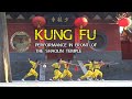 Kung Fu Performance in front of the Shaolin Temple