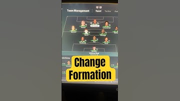 FC 26 Change Formation #FC26 #ChangeFormation #fifa26 #teamtactics