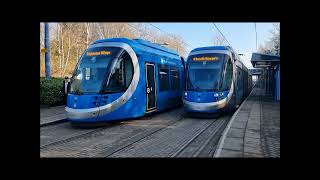 West Midlands Metro - Monday 13th February 2023 -  The Crescent, Loxdale, Bradley Lane, Kenrick Park