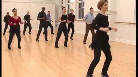 Salsa Dance Basic Side Step to Music 8/22