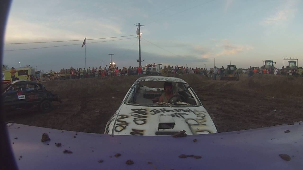 Rooks County fair stockton demo derby YouTube