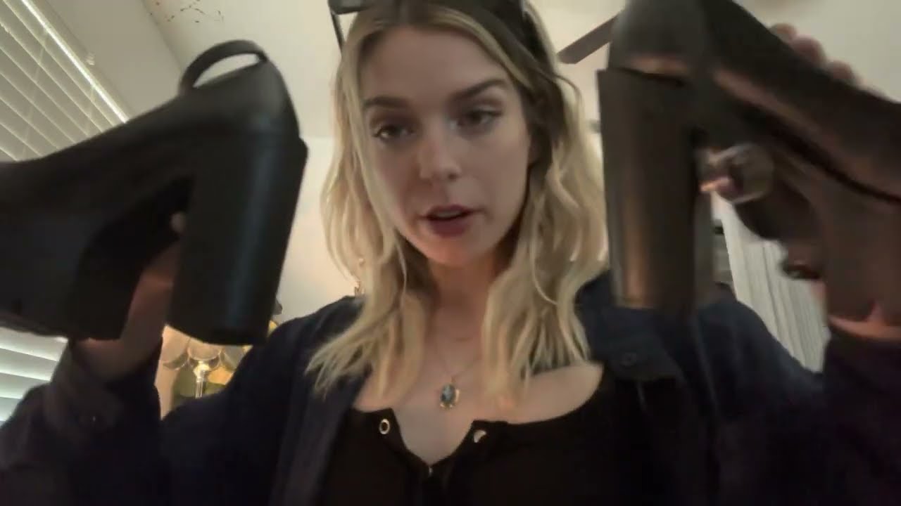 fast asmr | shoe assortment w/ tapping, scratching, gripping, rambling & hand sounds