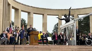 Historic Programs President speech at the Normandy American Cemetery