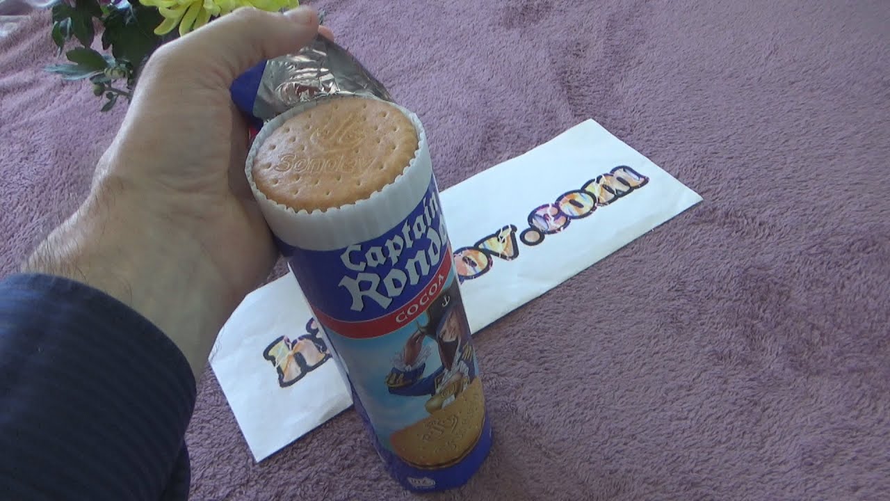 YouTube Sondey Sandwich Biscuit and - Captain Rondo Unboxing of 500 test Cocoa g