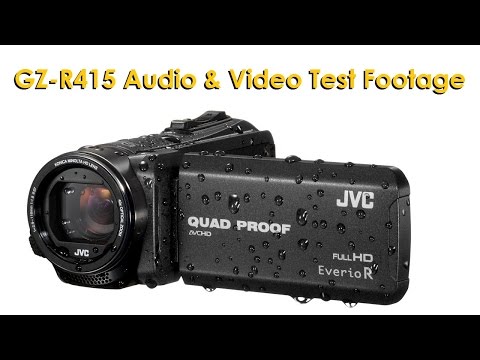 JVC GZ-R415 Video & Audio Test Footage