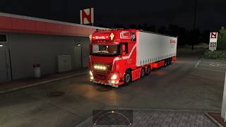 DAF XF 106 530 Weeda   Trailer mod Euro Truck Simulator 2 (1.32 - 1.34)