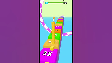 Cube Surfer Level 7  Gameplay | Voodoo | CyberBinge | Android - iOS Games