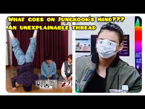 Sometimes i just wonder what goes on Jungkook's mind 😅