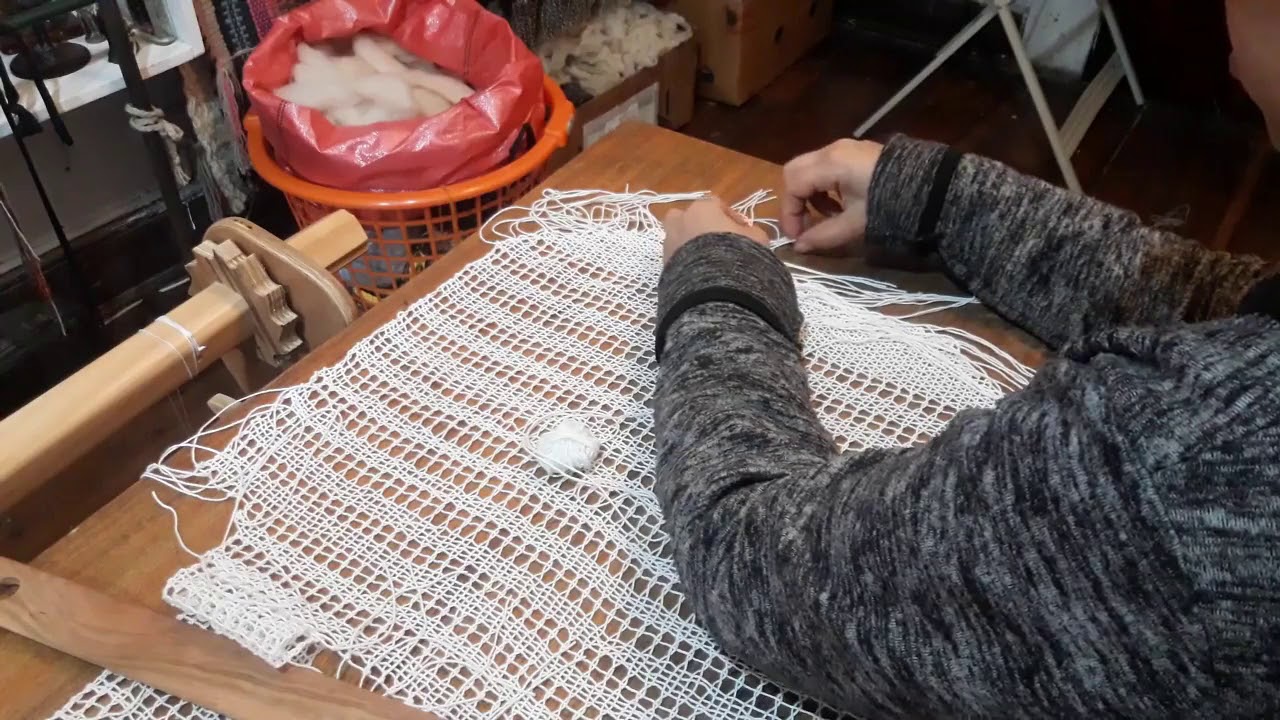 Gasas o calados en Telar Maria 2da parte