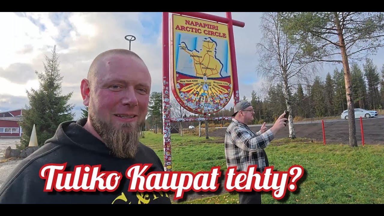 Haettiin Grillivaunu Rovaniemeltä!  Napapiirin Reissu & Uusi Bisnes Alkaa!