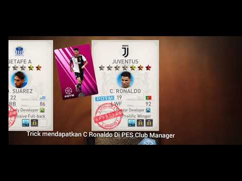 Trick mendapatkan C Ronaldo POTM Di PES Club Manager
