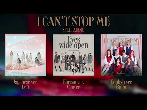 TWICE I CAN T STOP ME Korean Ver Vs Japanese Ver Vs English Ver Comparison 