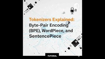 Tokenizers: Text to Tensors. Byte-Pair Encoding (BPE) , Unigram, SentencePiece tokenizers explained.