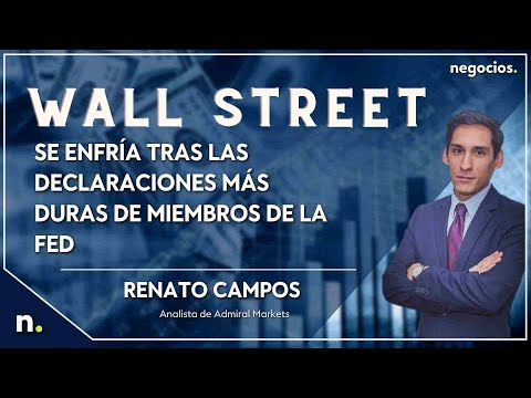 Wall Street se enfr&iacute;a tras las declaraciones m&aacute;s duras de miembros de la FED