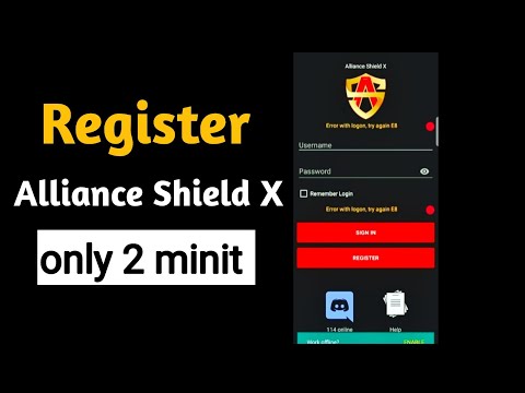 How to Register Alliance Shield X Account??  Create Account of Alliance  Shield (App Manager) 