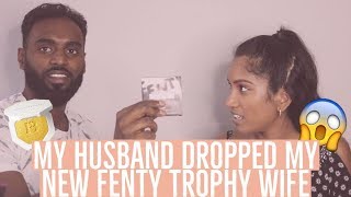 HUSBAND DOES MY MAKE UP CHALLENGE | USING FENTY BEAUTY