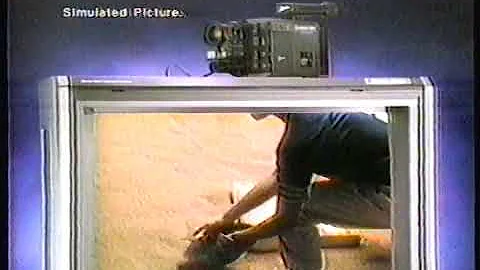 Zenith VHS-C camcorder commercial 1986