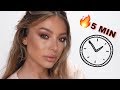 HOT SUMMER NIGHT EYESHADOW LOOK IN 5 MIN - Dilan Sabah