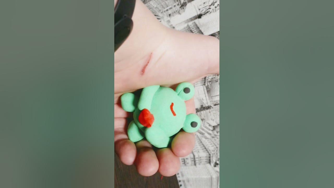 что модно слепить из воздушношного пластелина - YouTube
