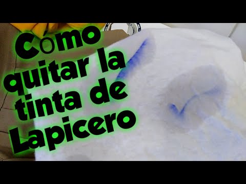 Video: Cómo Quitar El Bolígrafo De La Ropa Blanca: Formas De Quitar El Bolígrafo De Tinta O La Pasta De Gel De Las Telas Y Otros Materiales