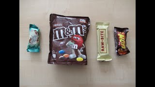 Delicious ASMR Candyland M&Ms, RAW BITE, cocos shoco