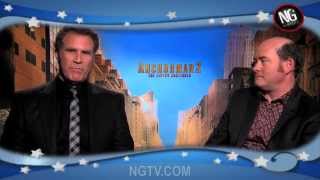 Celebrity The Cast of Anchorman 2 Uncensored with Will Ferrell, Steve Carell, Paul Rudd & David Koechner Profile