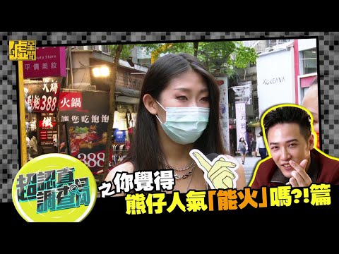 超認真調查局／你覺得熊仔人氣「能火」嗎？