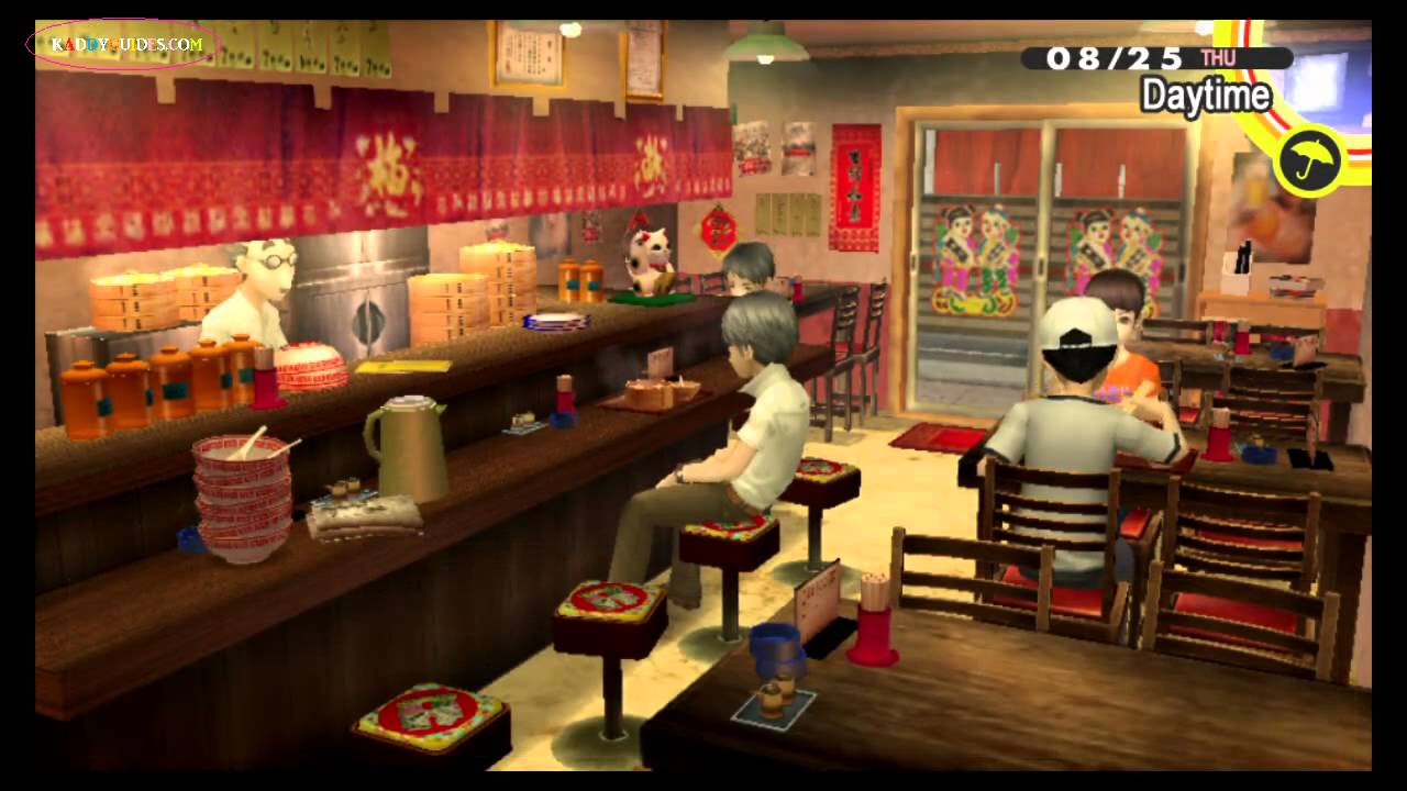 p4g helping nanako with homework