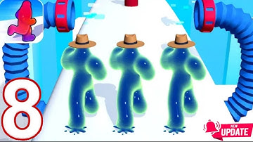 Blob Runner 3D Part 8 Level 91 - 96 New Update Gameplay by Zynga