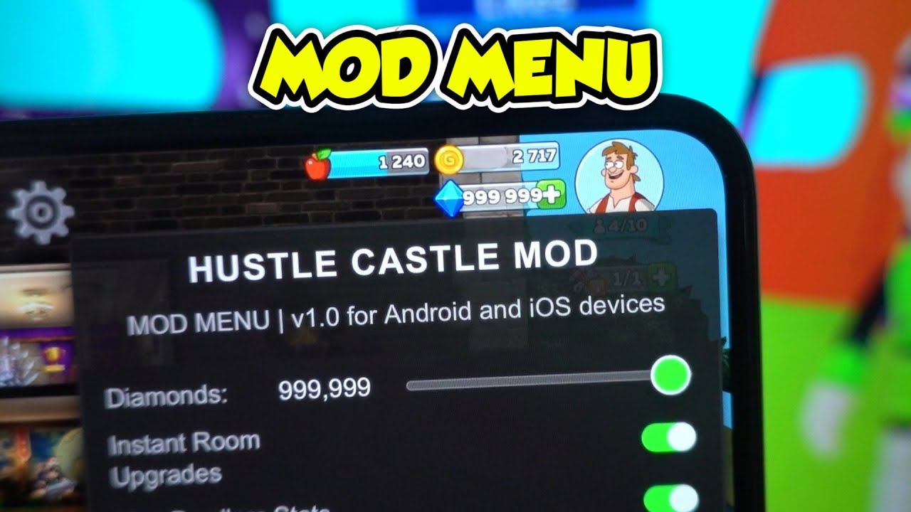 Hustle Castle Hack Unlimited Diamonds iOS Android MOD Tutorial 2025