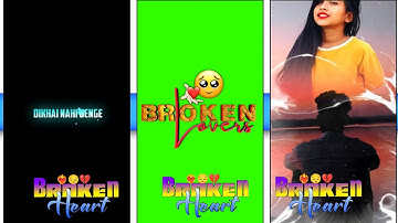 Broken heart 💔Sad😭 Status Video Editing Alight Motion Video #sad @RAJIB008