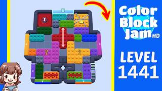 Color Block Jam Level 1441 Solution Walkthrough