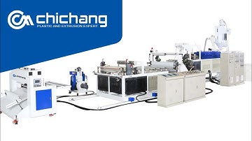 Plastic Sheet Extrusion Line | ABS/PE/PP/PS Sheet Extruder | Chi Chang Machinery