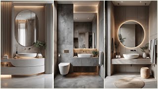 Minimalist Bathroom Design Ideas 2025 - Simple Modern Interior \& Space Saving Solutions