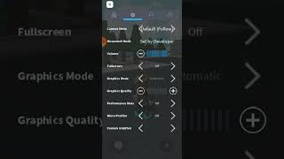 These are the best settings for Roblox mobile screenshot 3