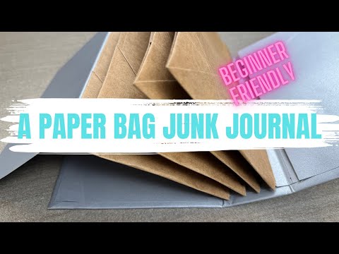 HOW TO MAKE A JUNK JOURNAL | A Step By Step Process | Using PAPER