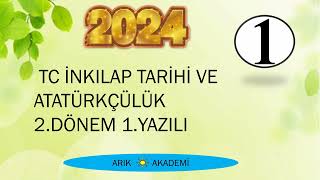 8 Sinif Tc İnkilap Tari̇hi̇ Ve Atatürkçülük 2Dönem 1Yazili Açik Uçlu Sorular Ve Çözümleri̇