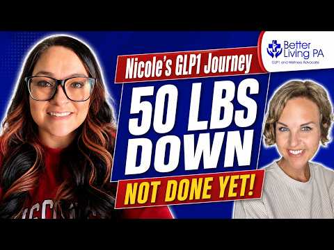 Nicole's GLP1 Journey- Liraglutide Semaglutide to Tirzepatide