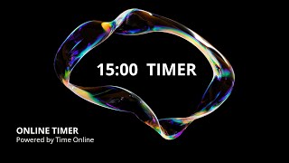 15 Minute Work Timer – Minimal Clock, No Distractions | Time Online